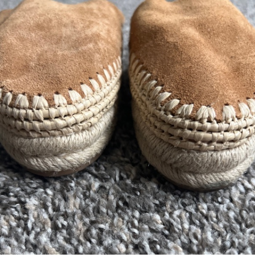 Austin Espadrille Suede Mules - Picture 4 of 8